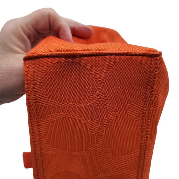 EUC Coach Orange Shoulder Purse - Picture 7 of 10